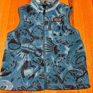 Like New Patagonia Toddler Zip-up Vest
